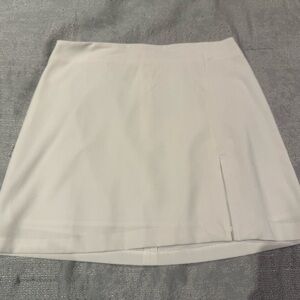 White Mini Skirt